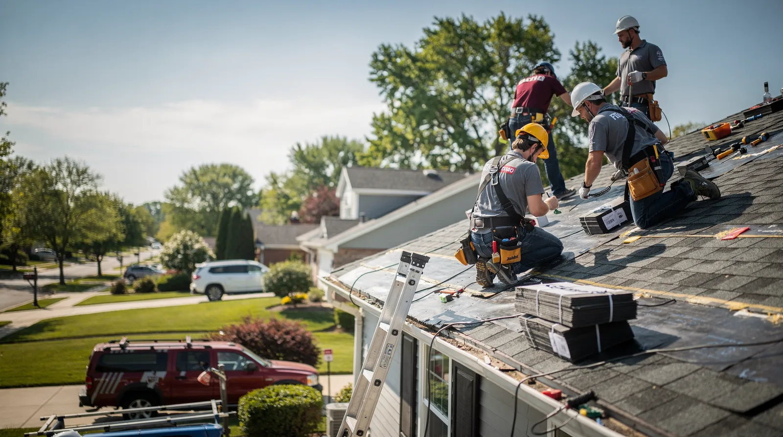 Roof Repair in Kingston, WI around you